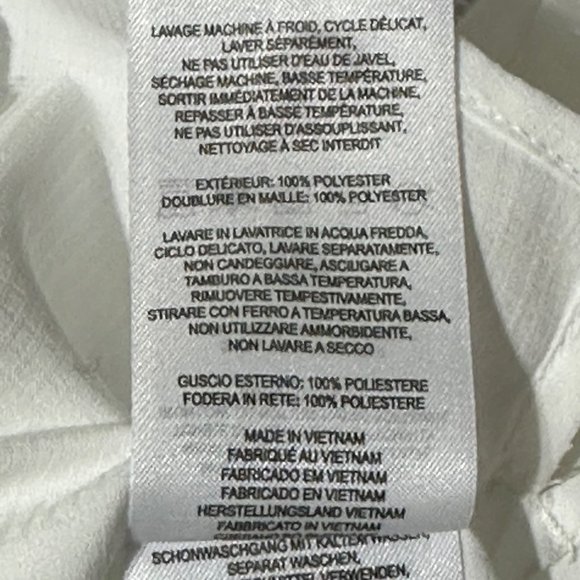 Columbia PFG women's size XL white button front pockets short sleeve top - Picture 8 of 12